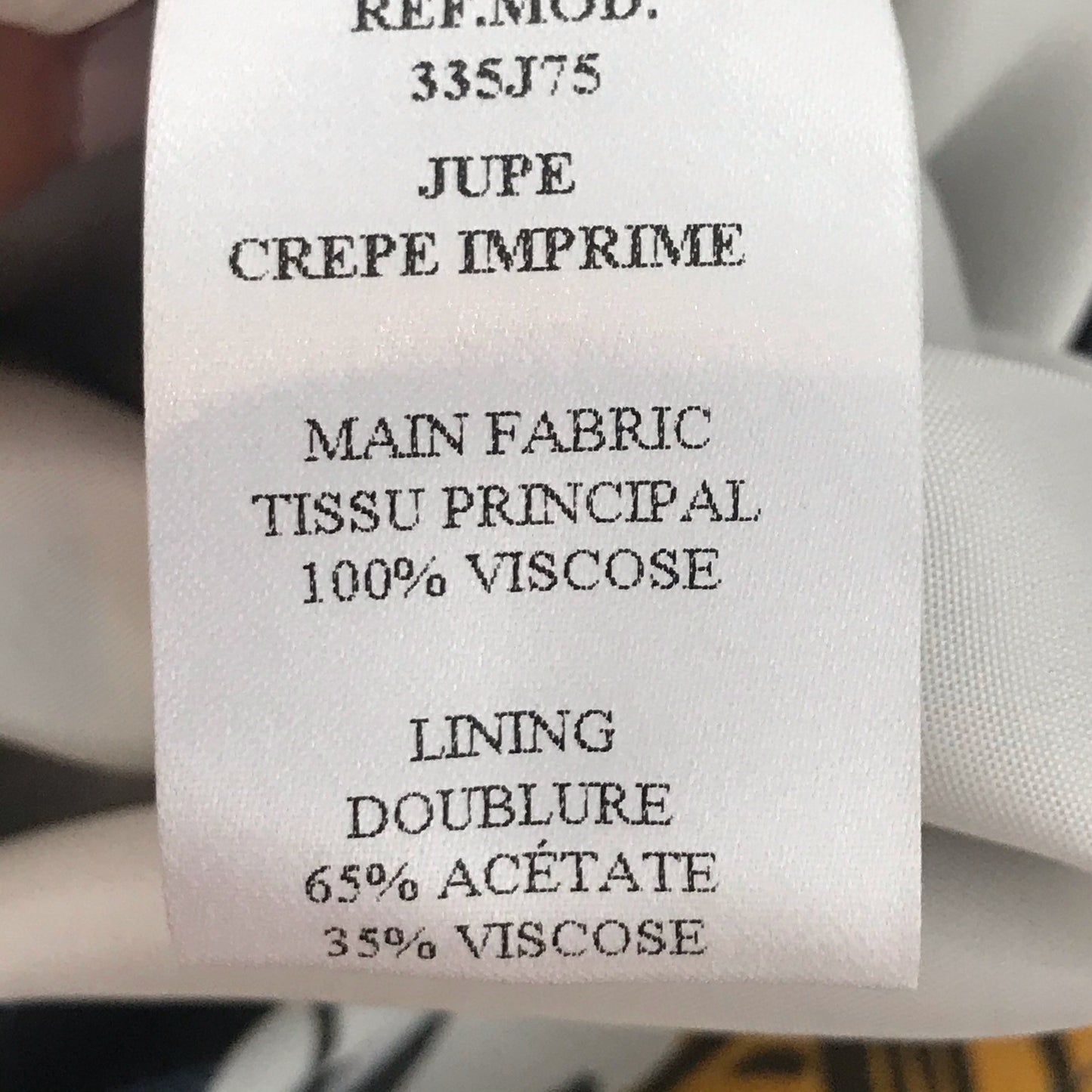 Jupe Carven imprimée T.42