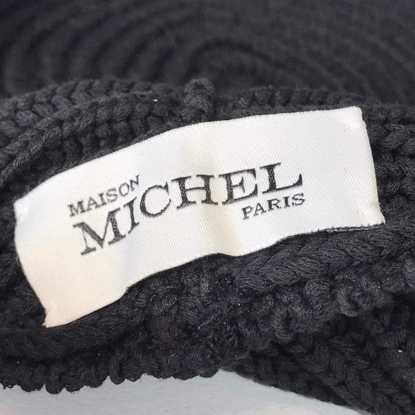 Béret Maison Michel noir