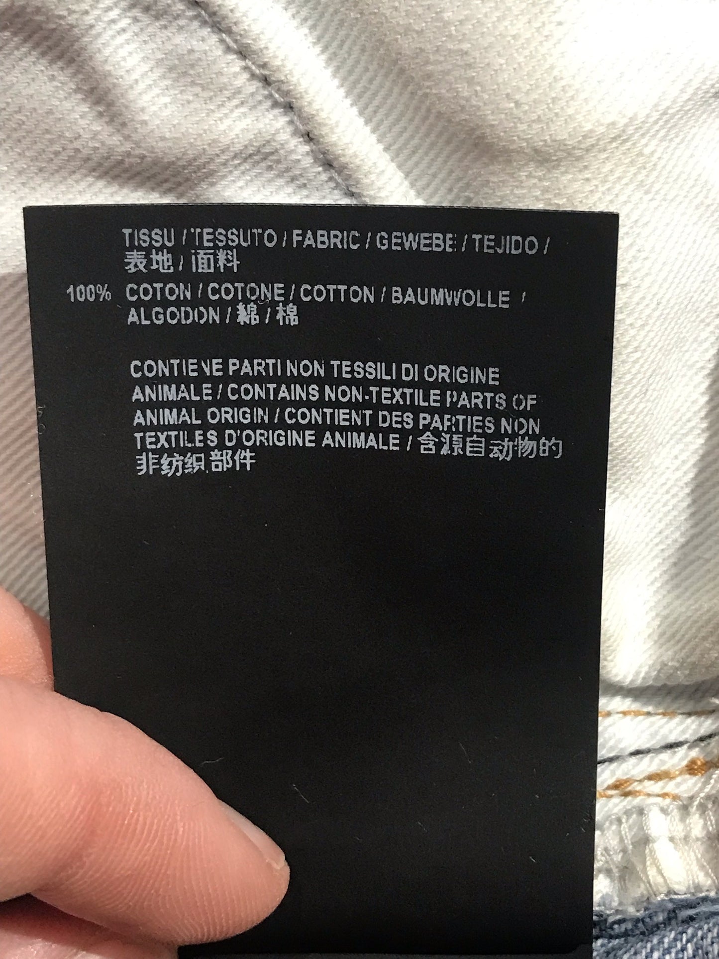 Jeans Saint Laurent bleu T.30