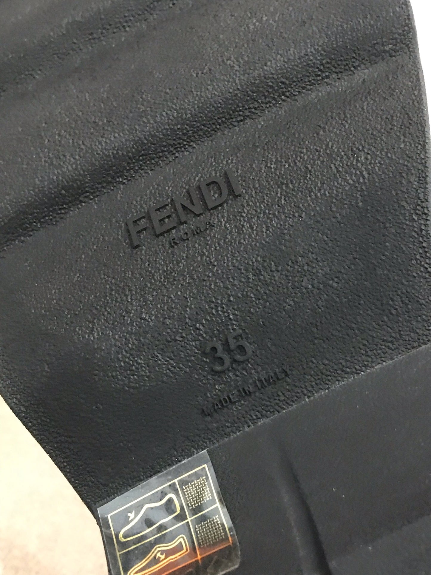 Baskets Fendi T.35 Neuves