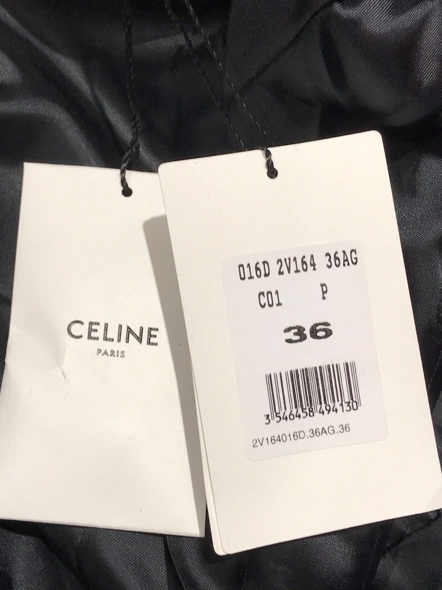Blazer Celine argent T.36