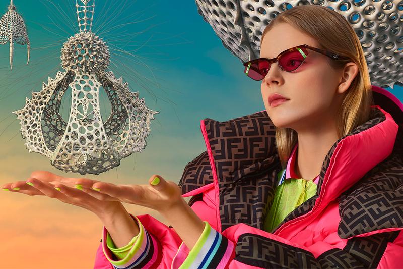 Lunettes Fendi roses Neuves