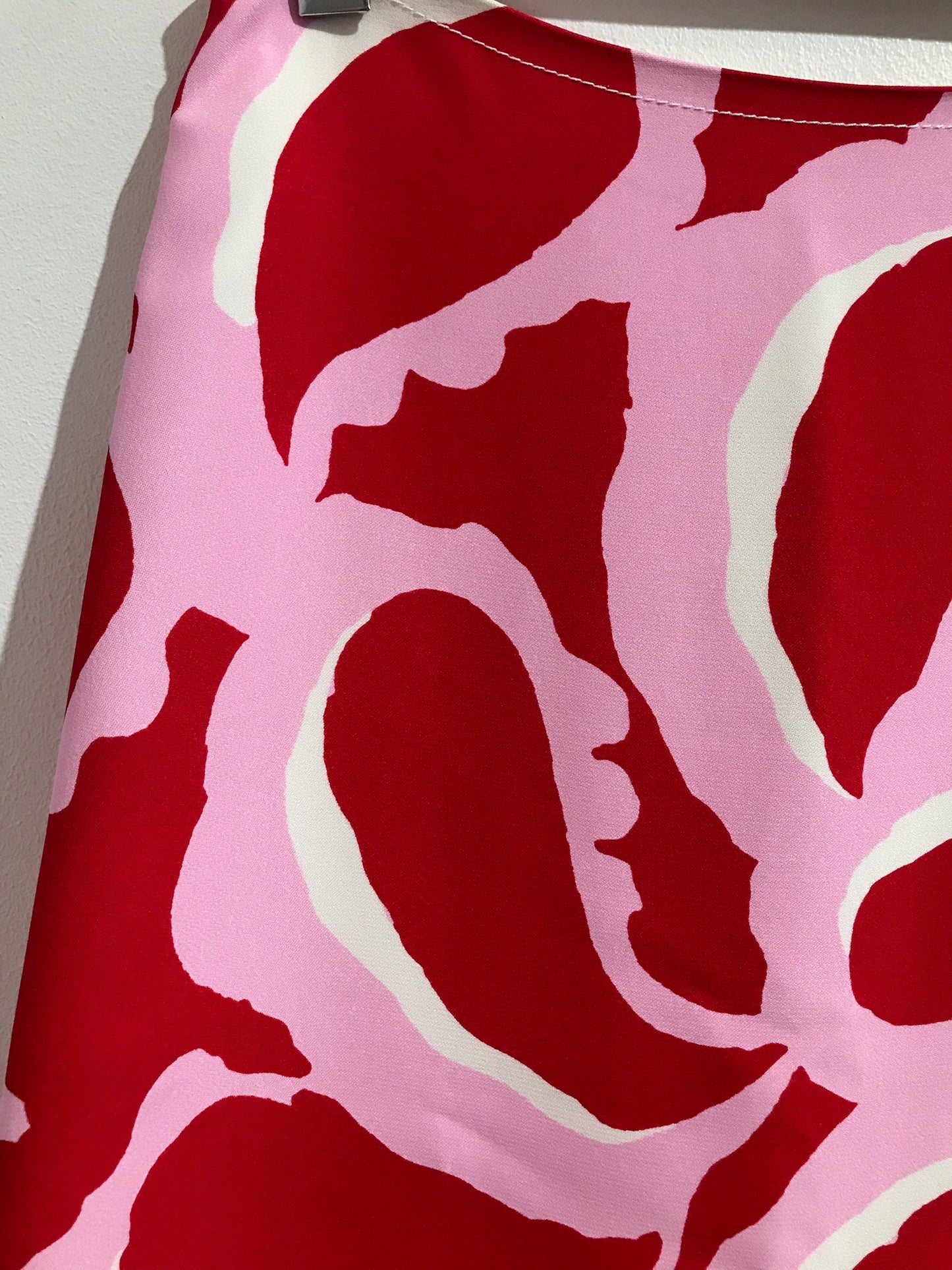 Jupe Marni rouge et rose T.36