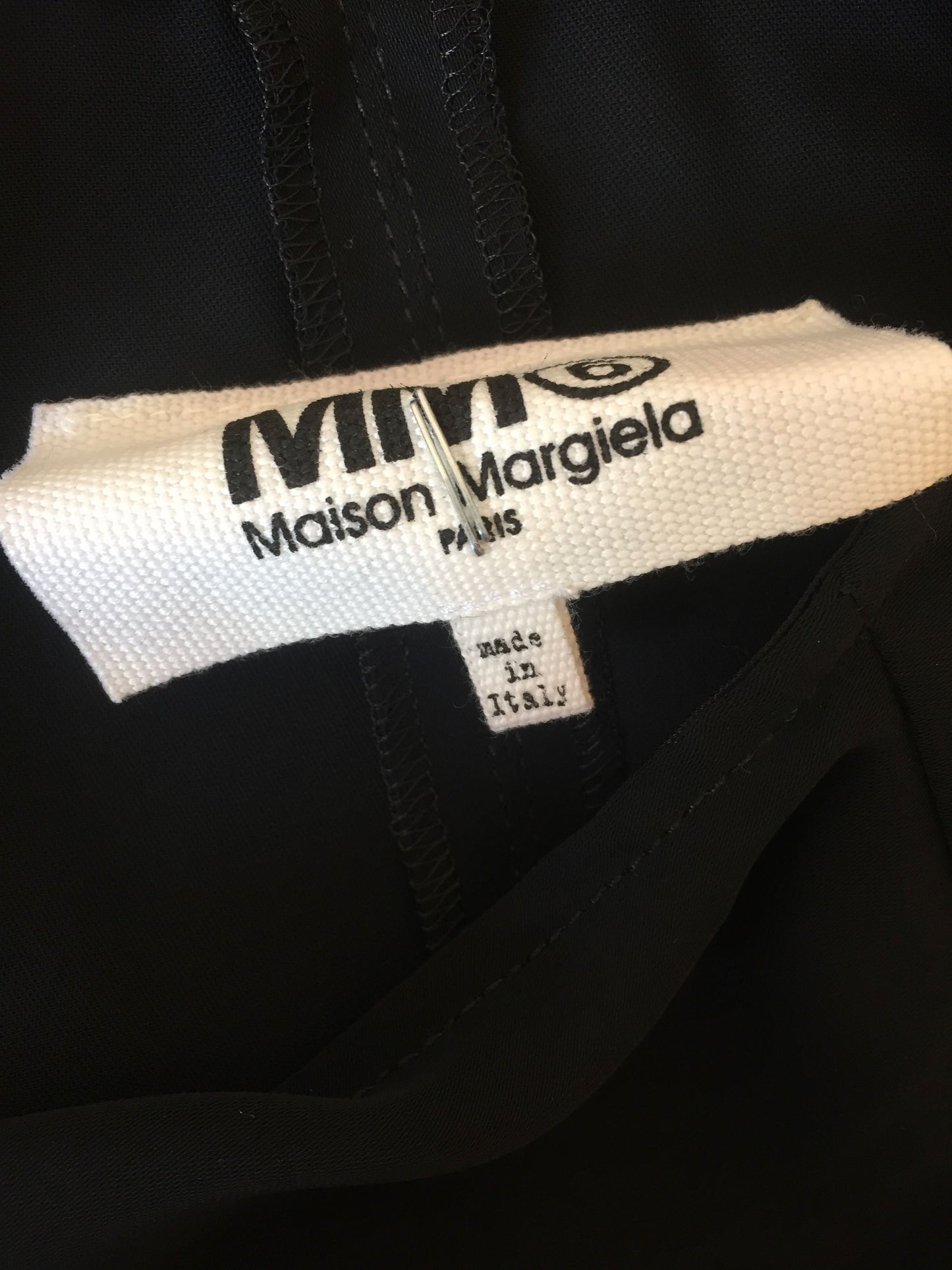 Robe Maison Martin Margiela noire T.38