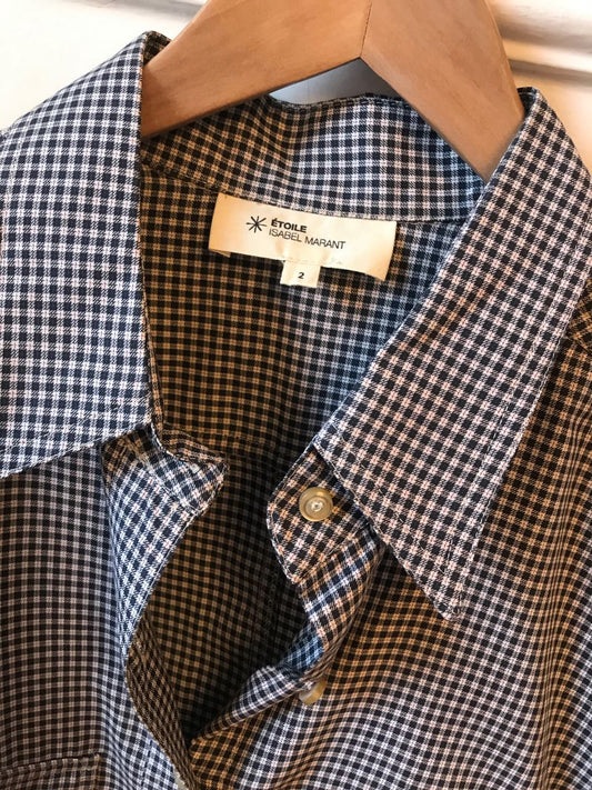 Chemise Isabel Marant carreaux T.2