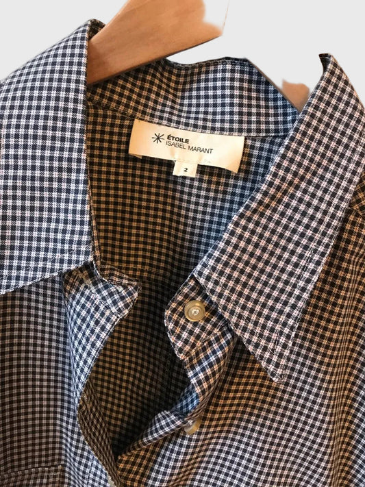 Chemise Isabel Marant carreaux T.2