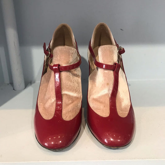 Boots Valentino rouges T.38