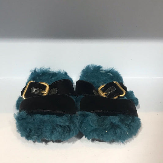 Mules Prada fourrure T.36