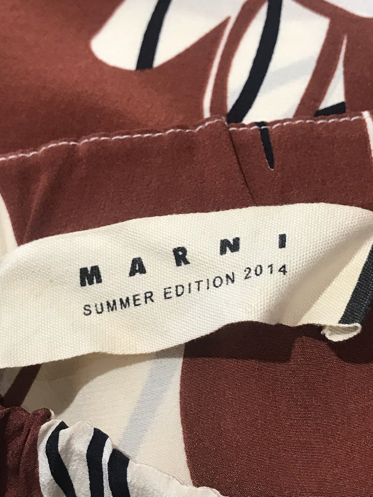 Jupe Marni imprimée T.40