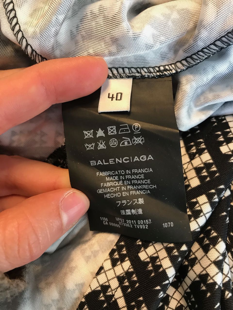 Top Balenciaga T.40