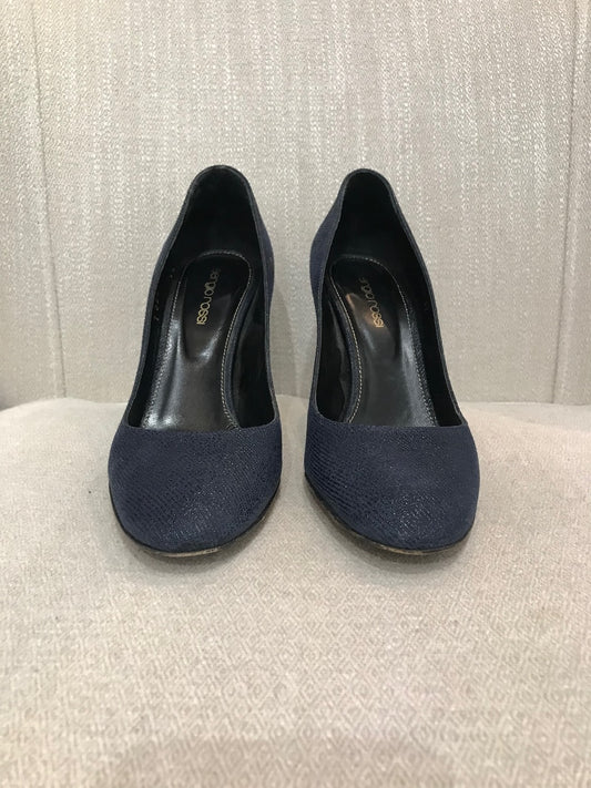 Escarpins Sergio Rossi marine T.37