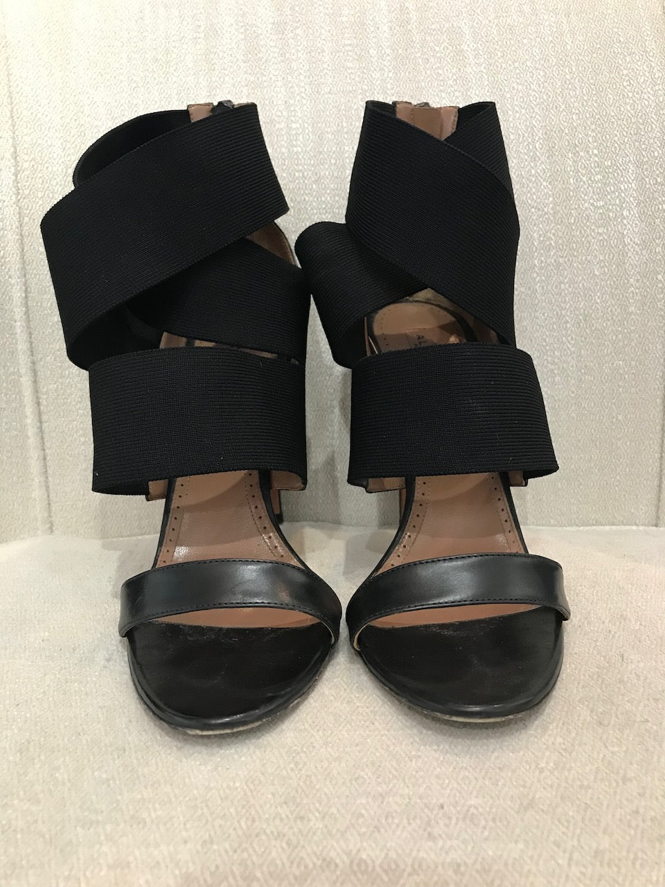 Sandales Alaia noires T.40