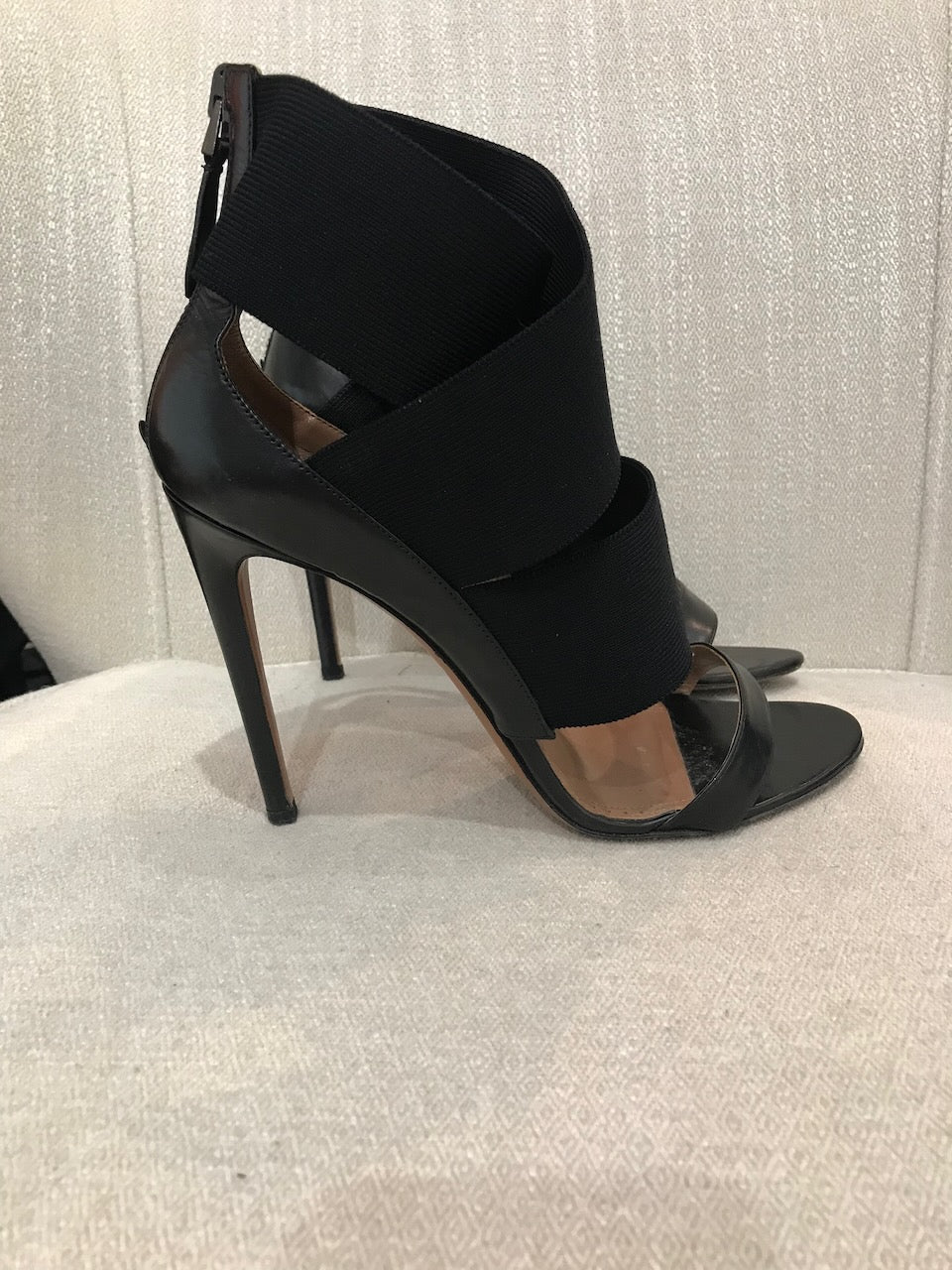 Sandales Alaia noires T.40