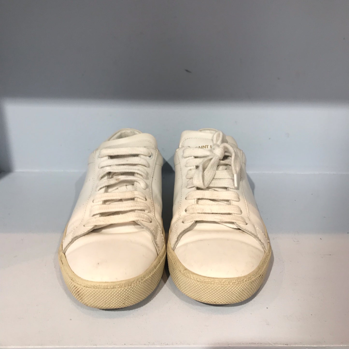 Baskets Saint Laurent blanches T.38 IT