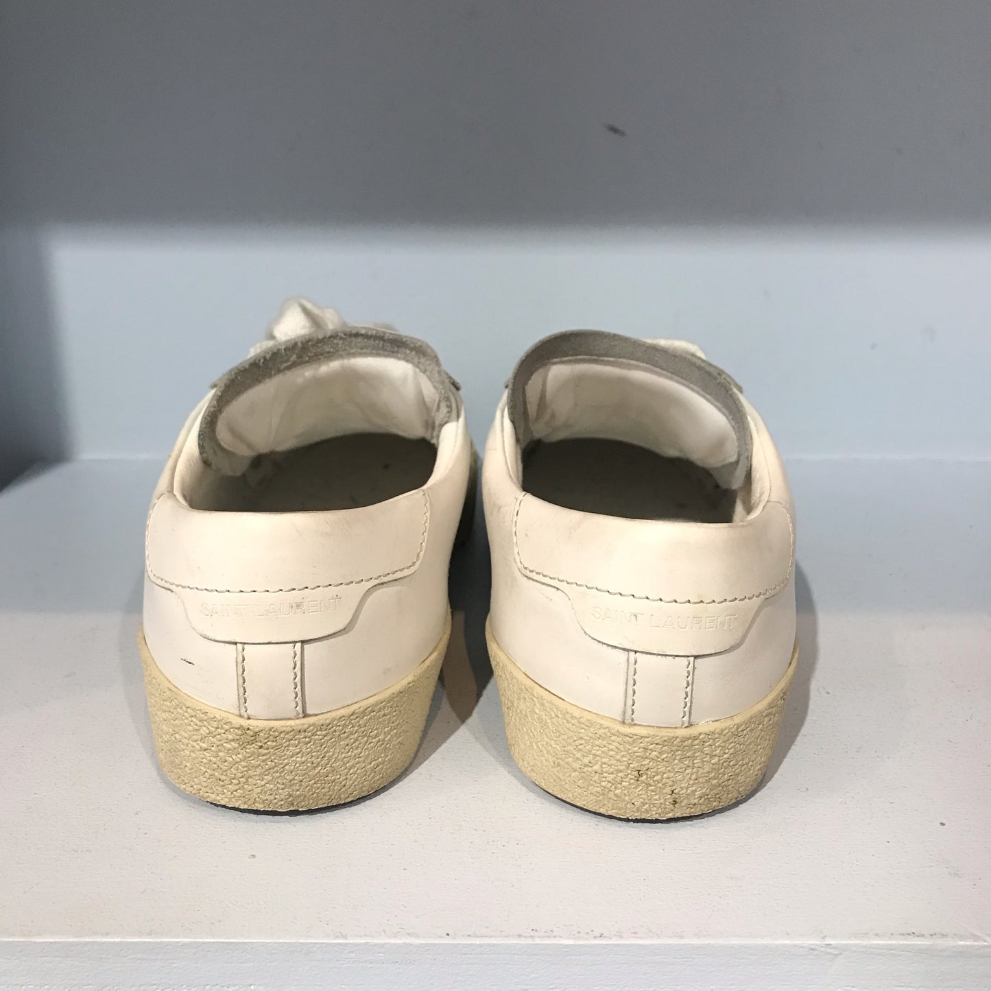 Baskets Saint Laurent blanches T.38 IT