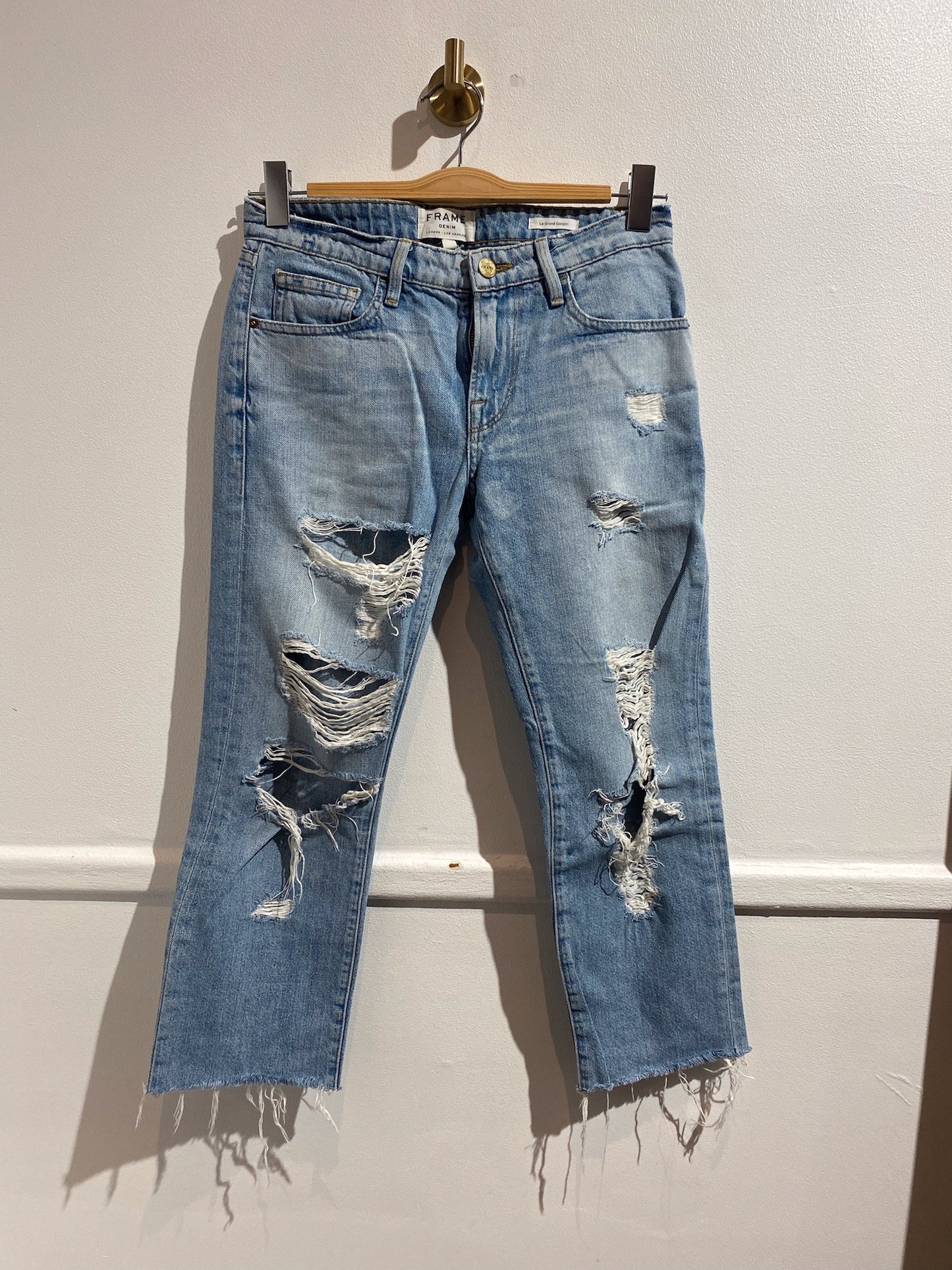 Jeans Frame bleu T.23