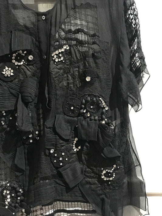 Blouse Chloé noire T.38 Neuf