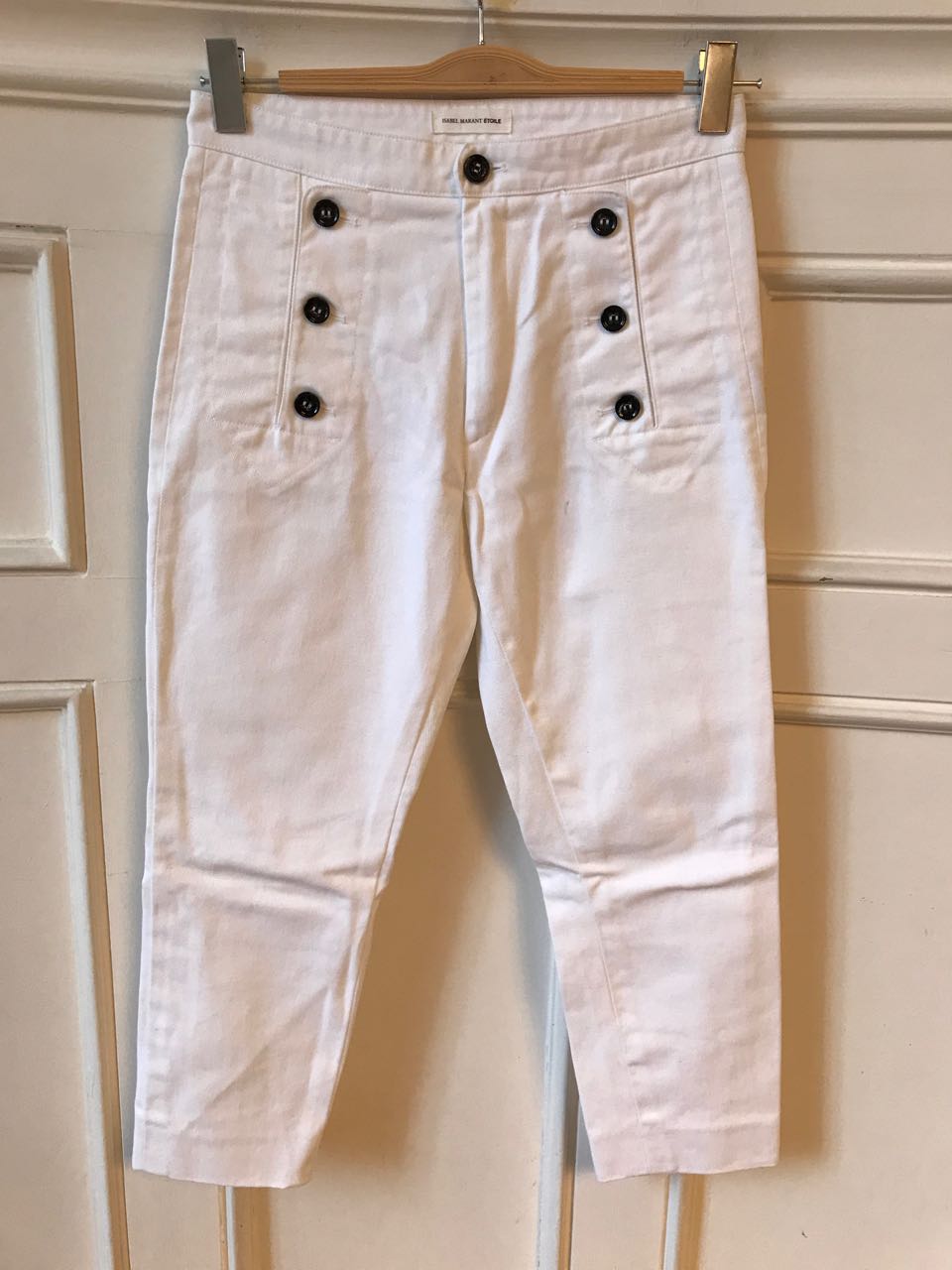 Jeans Isabel Marant Etoile blanc T.36