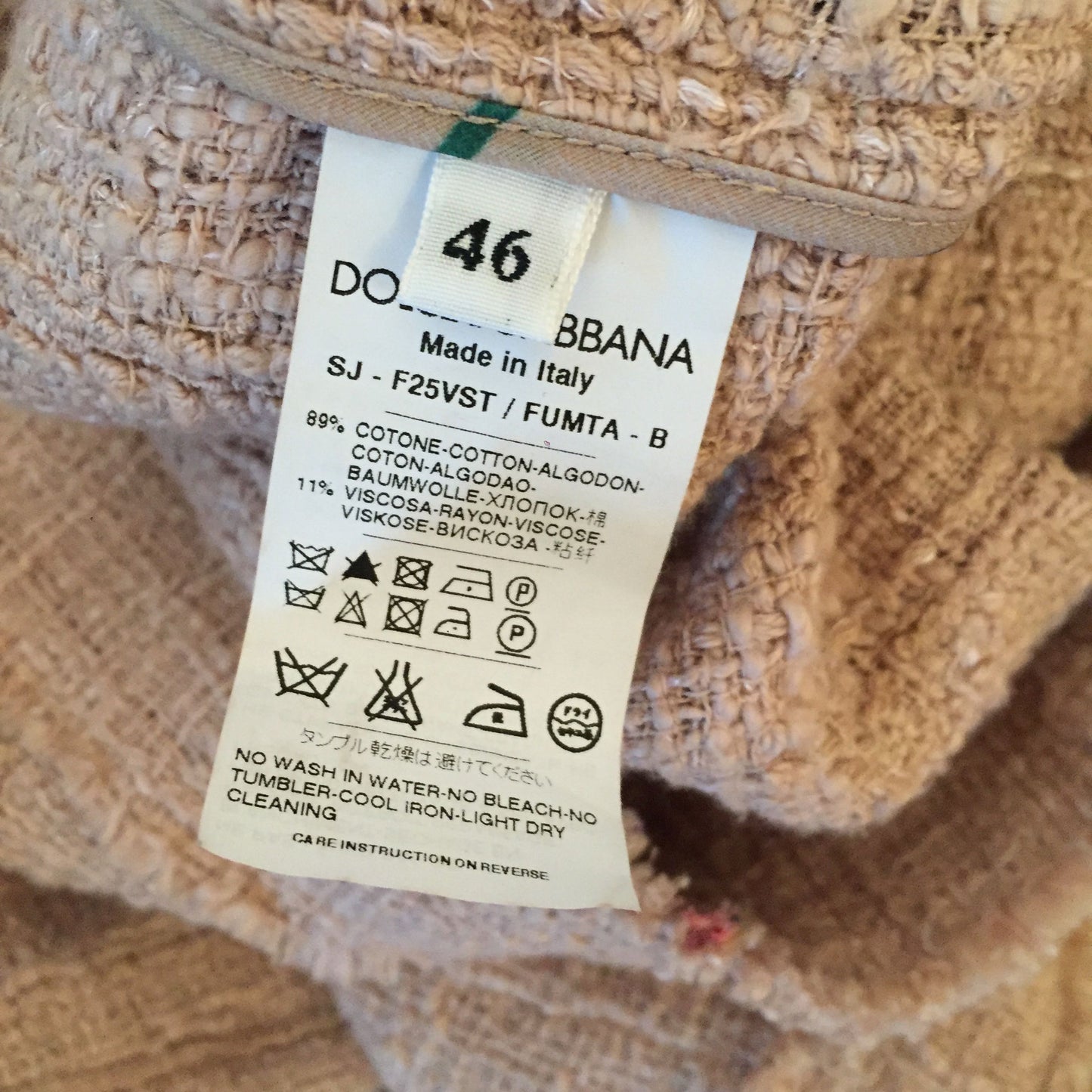 Veste Dolce & Gabbana T.42