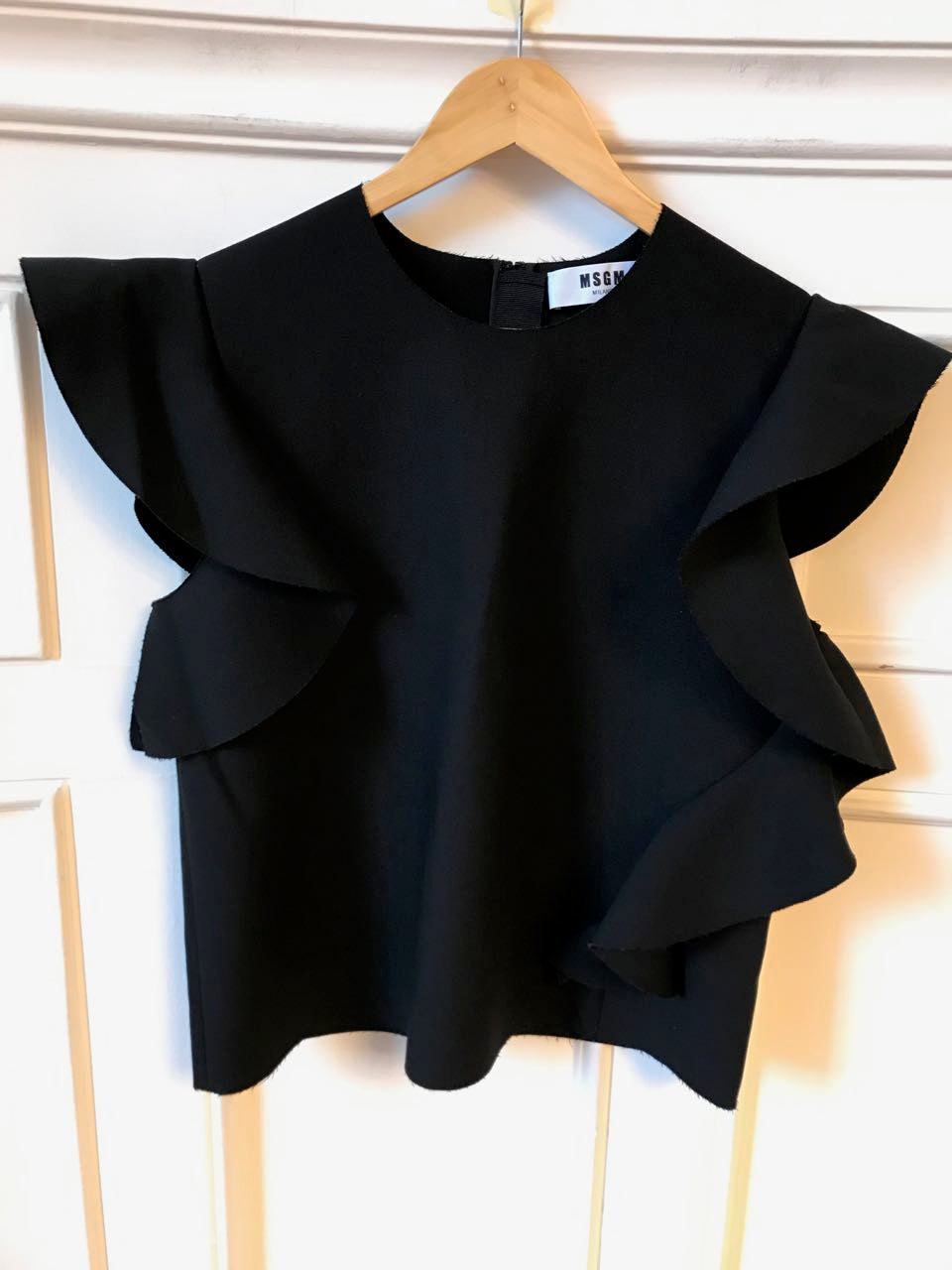 Top MSGM noir T.36