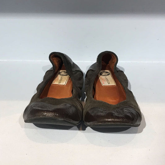 Ballerines Lanvin marrons T.36,5