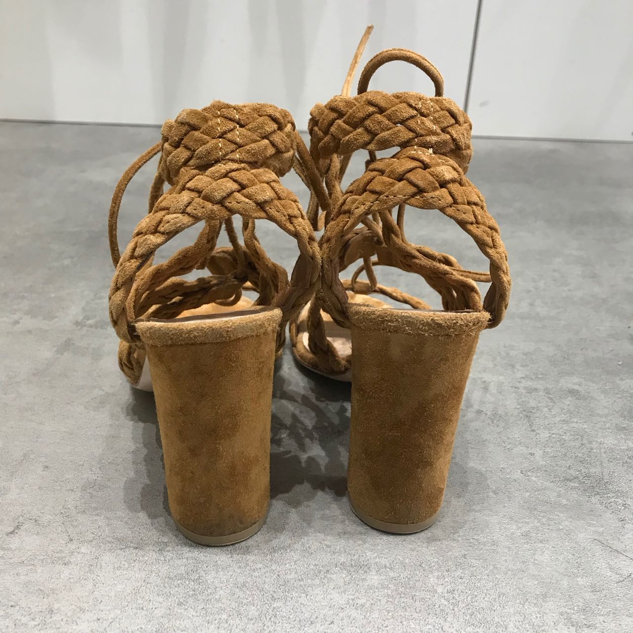 Sandales Gianvito Rossi Camels T.36