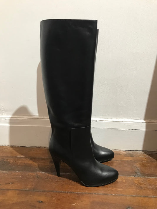 Bottes Balenciaga noires T.40
