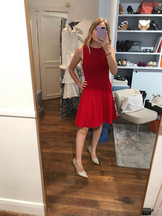 Robe Valentino rouge T.S