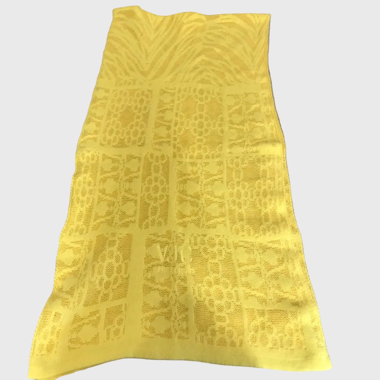 Echarpe Versace jaune