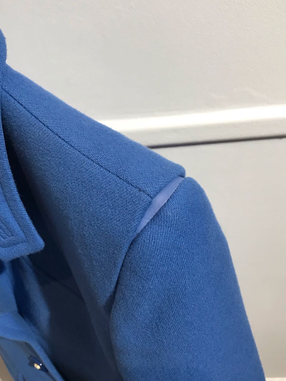 Manteau Versace bleu T.38