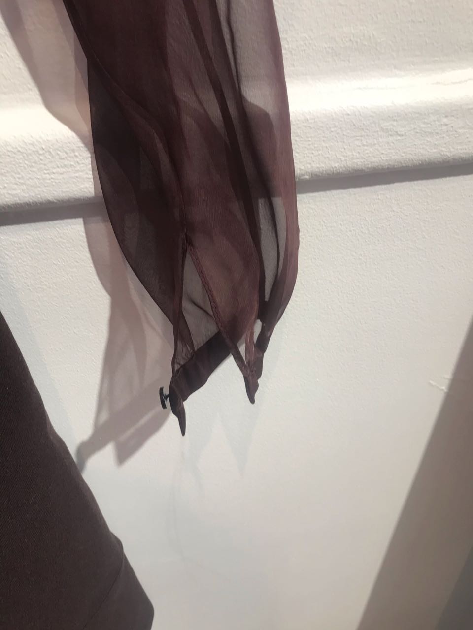 Robe Valentino bordeaux T.38
