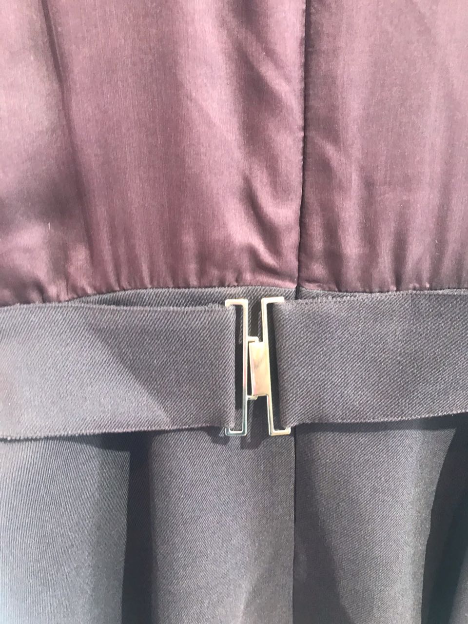 Robe Valentino bordeaux T.38