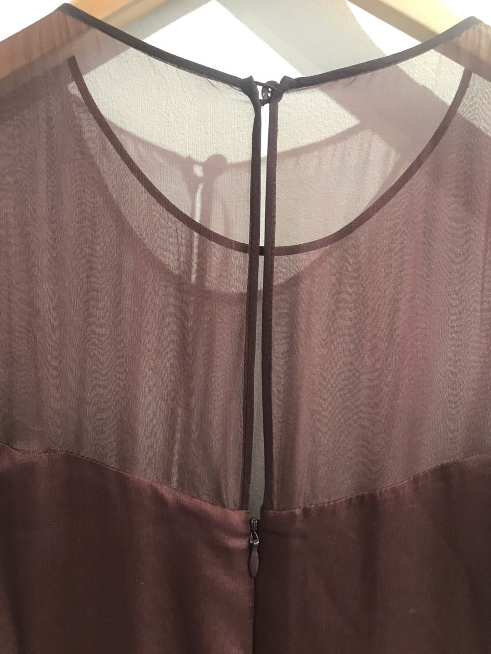 Robe Valentino bordeaux T.38