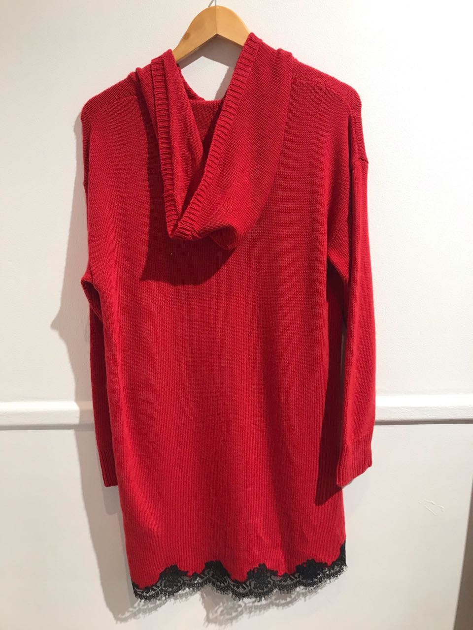 Pull Ermanno Scervino rouge T.38 NEUF