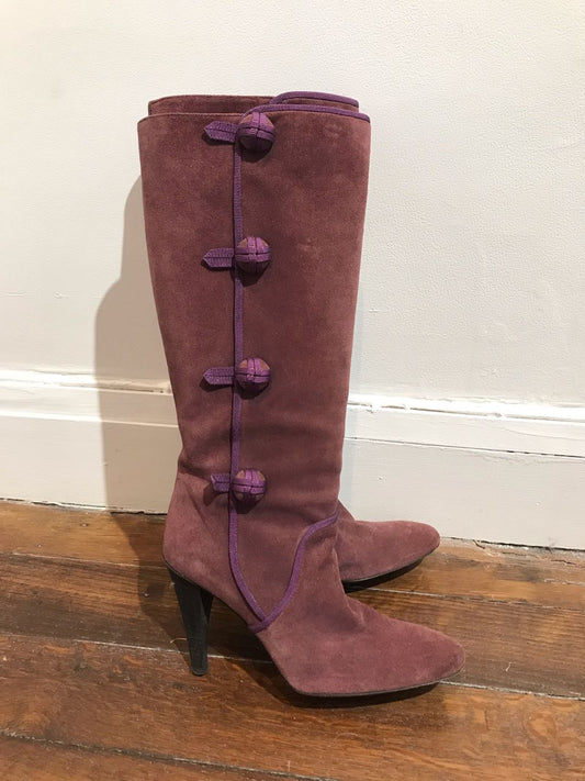 Bottes Celine prune T.37