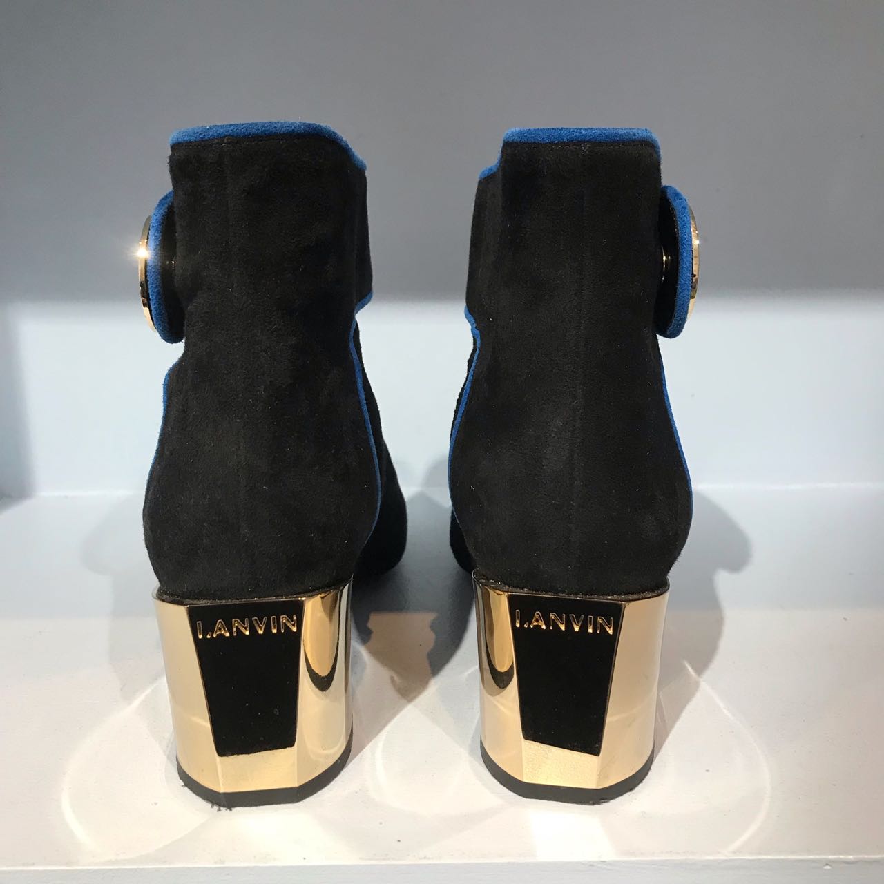 Boots Lanvin noirs T.37,5