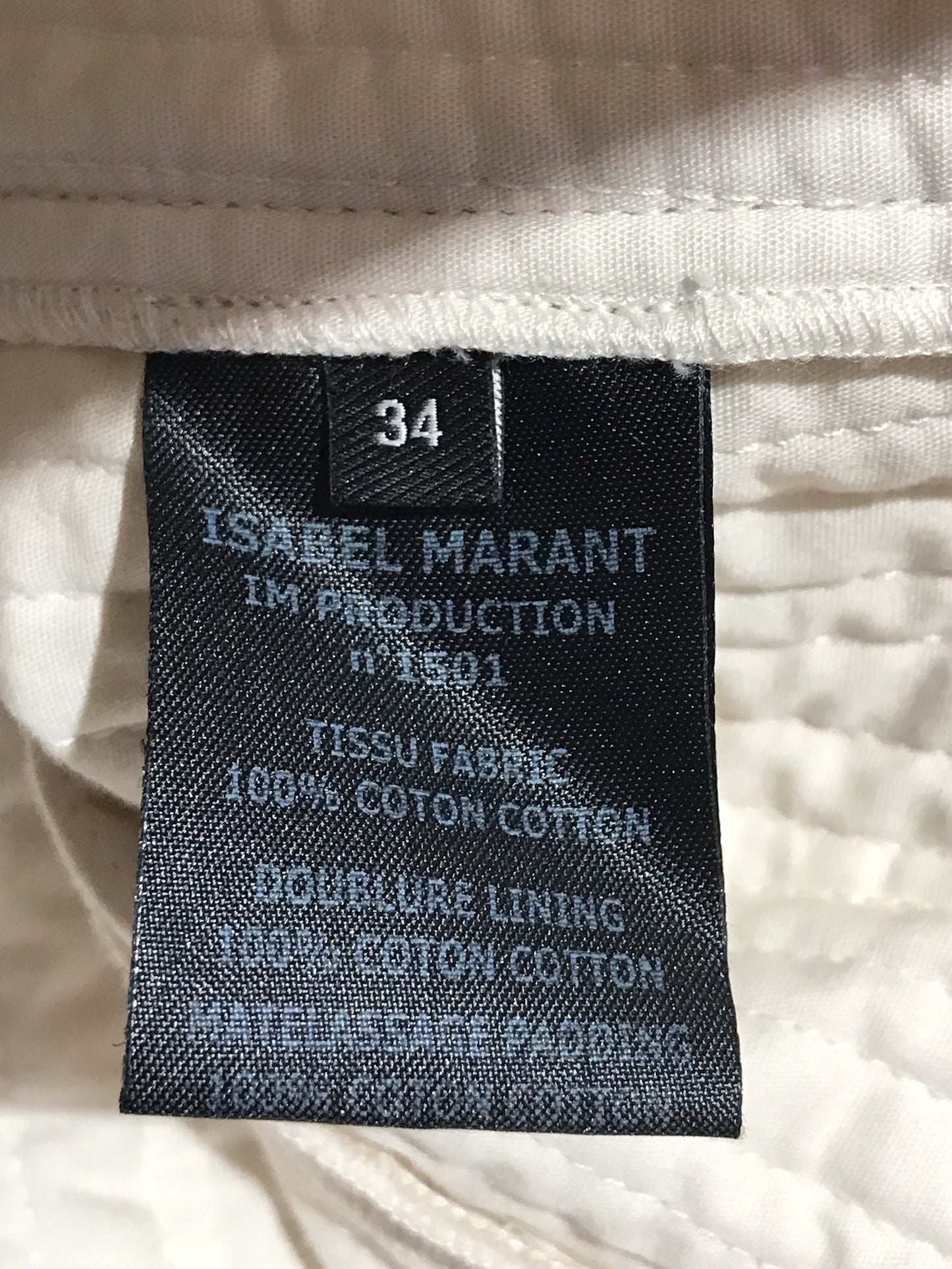 Jupe Isabel Marant beige T.34 (Copie)