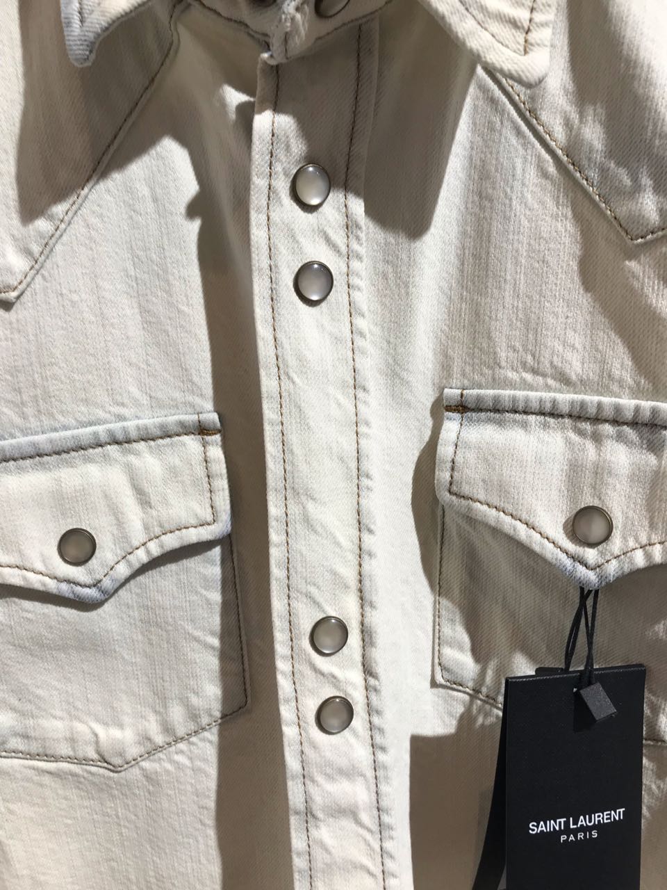Chemise Saint Laurent T.L NEUVE