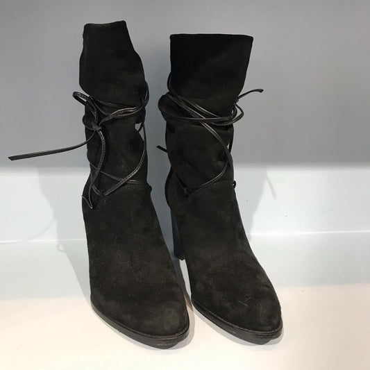Bottines Stuart Weitzman noires T.36