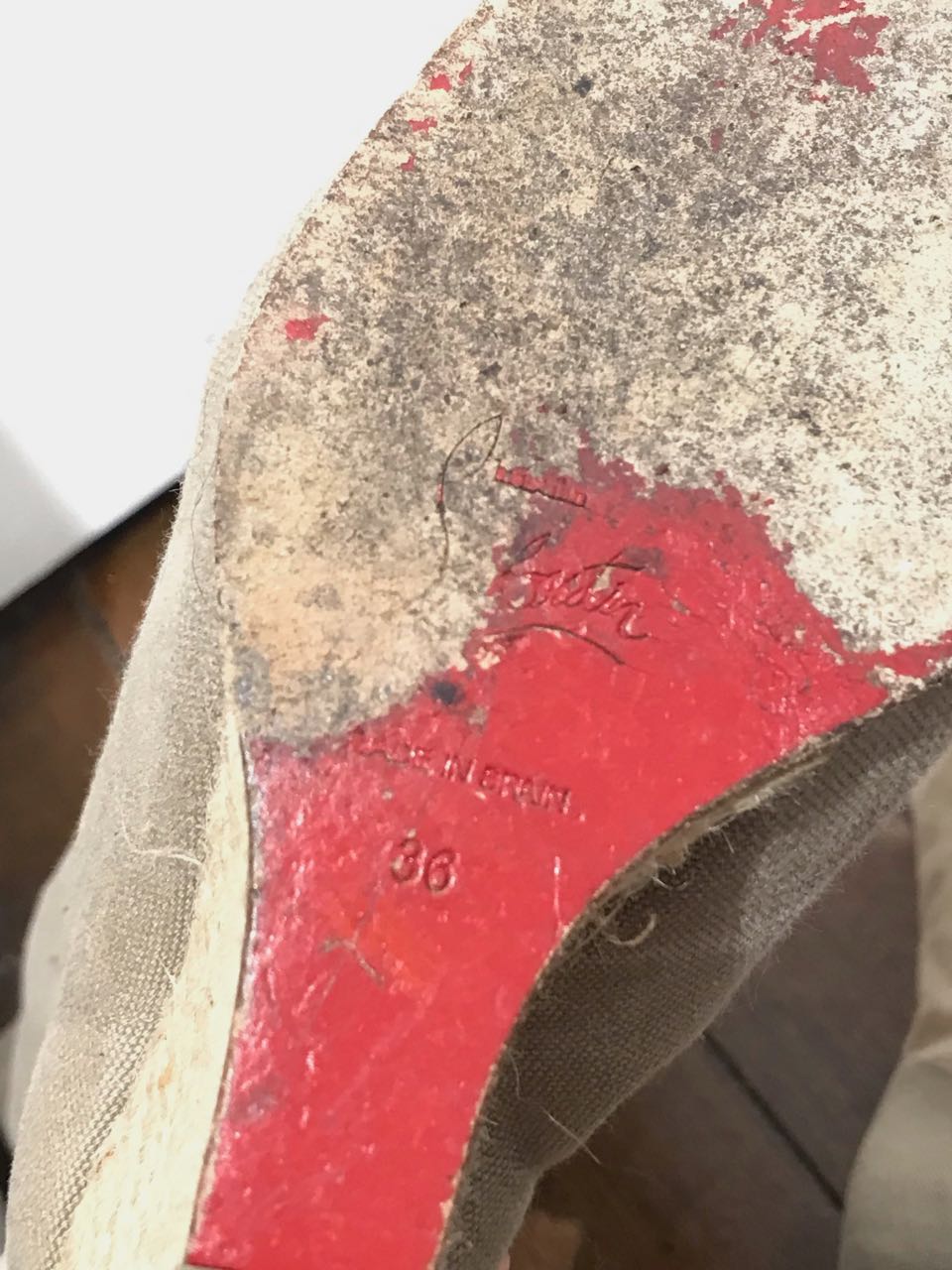 Bottes Christian Louboutin T.36