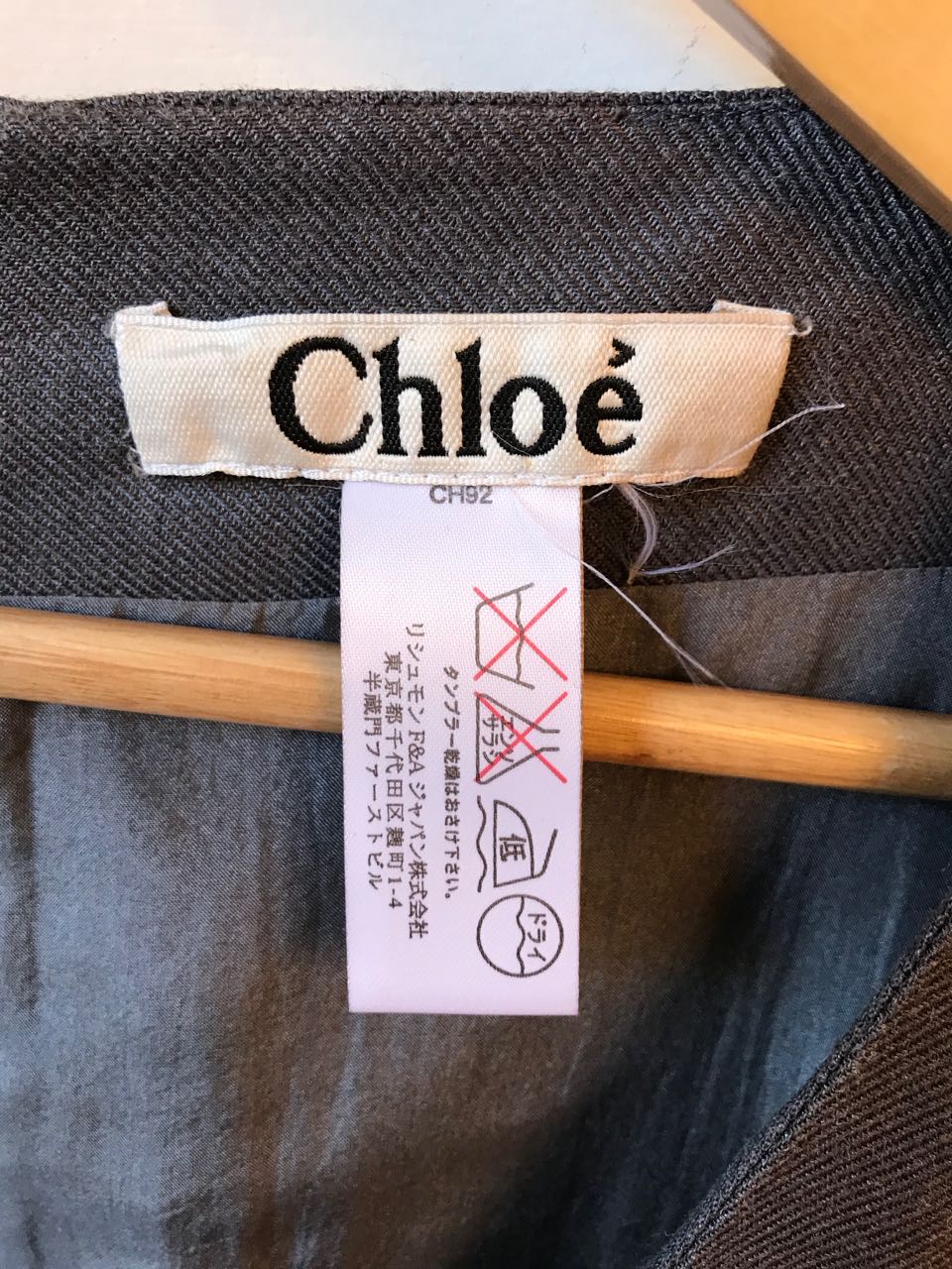 Robe Chloé grise T.S