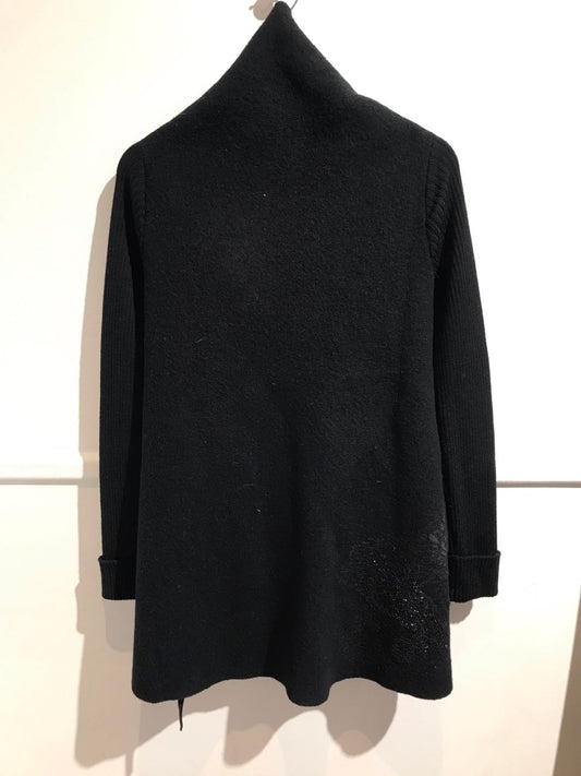 Manteau Valentino noir T.S