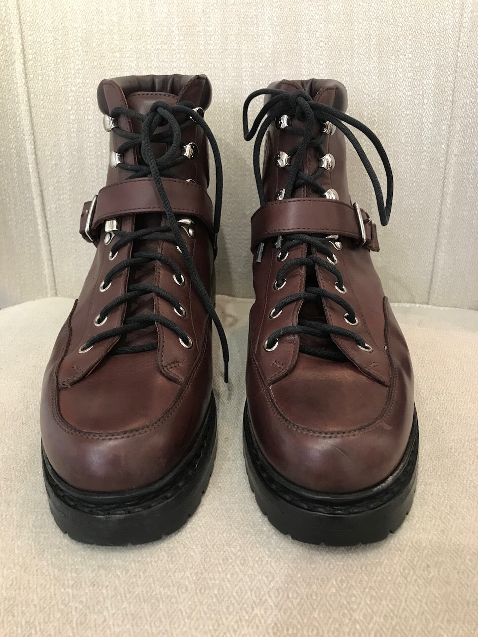 Bottines Hermes marrons T.40