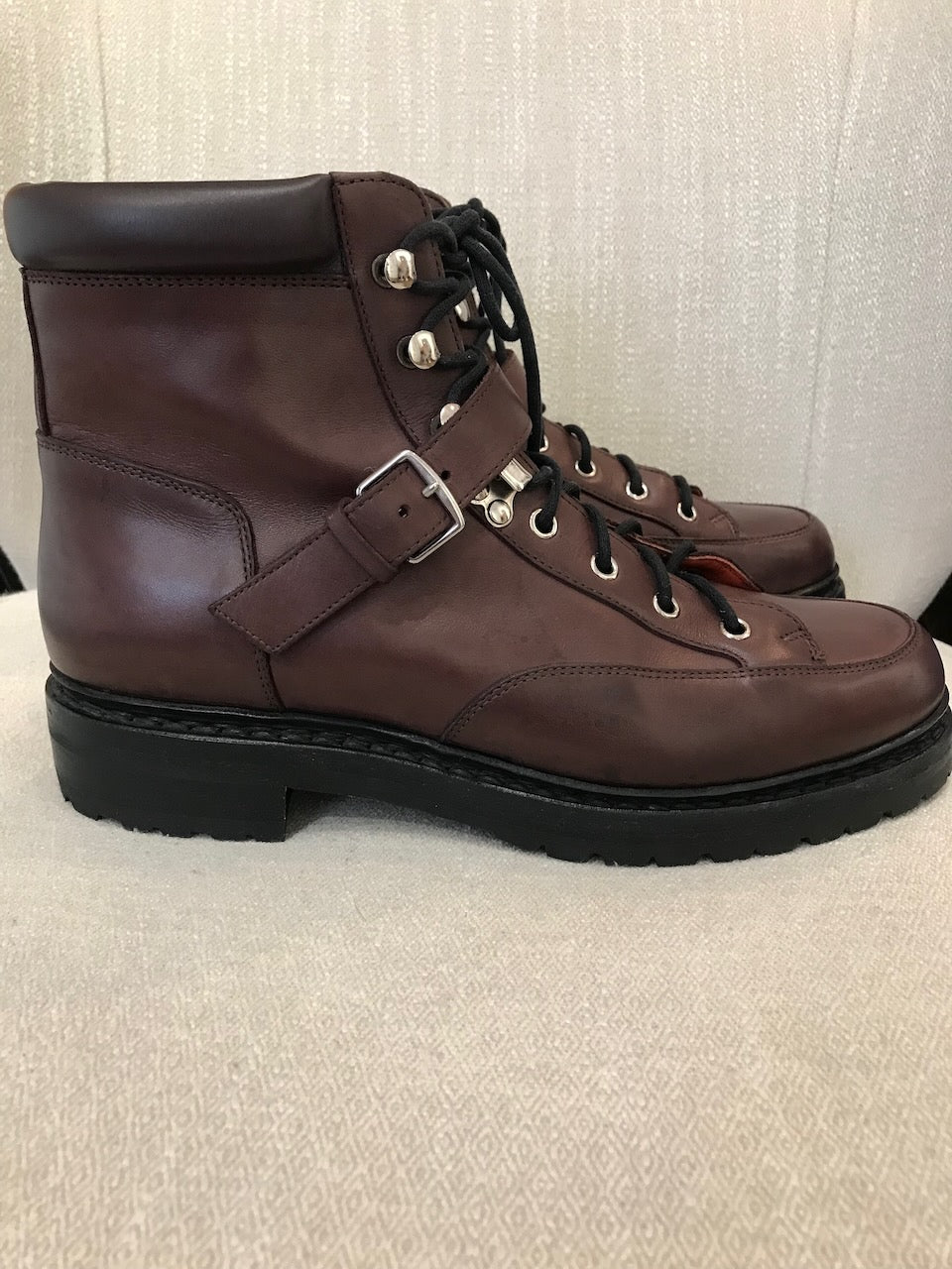 Bottines Hermes marrons T.40
