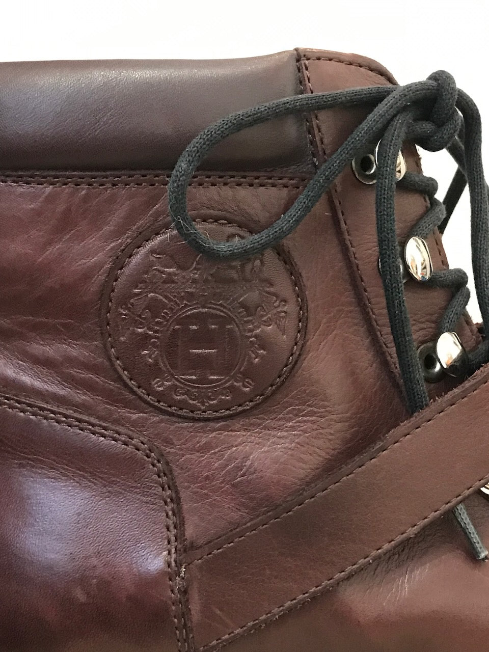 Bottines Hermes marrons T.40