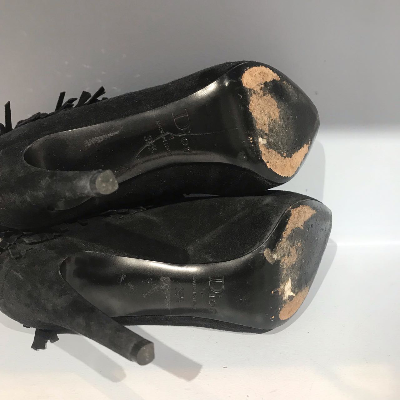 Boots Dior franges T.36,5