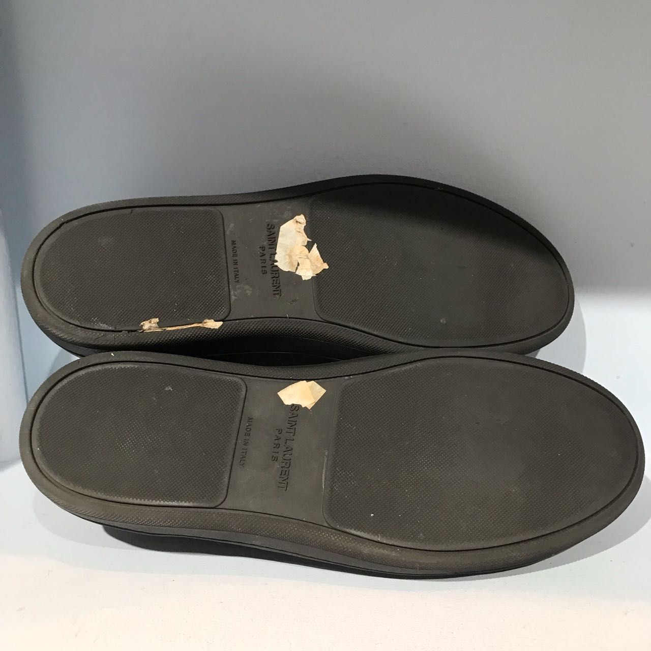 Baskets Saint Laurent grises T.43
