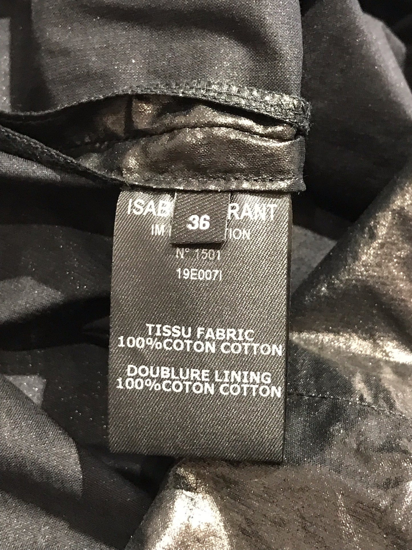 Jupe Isabel Marant noire T.36