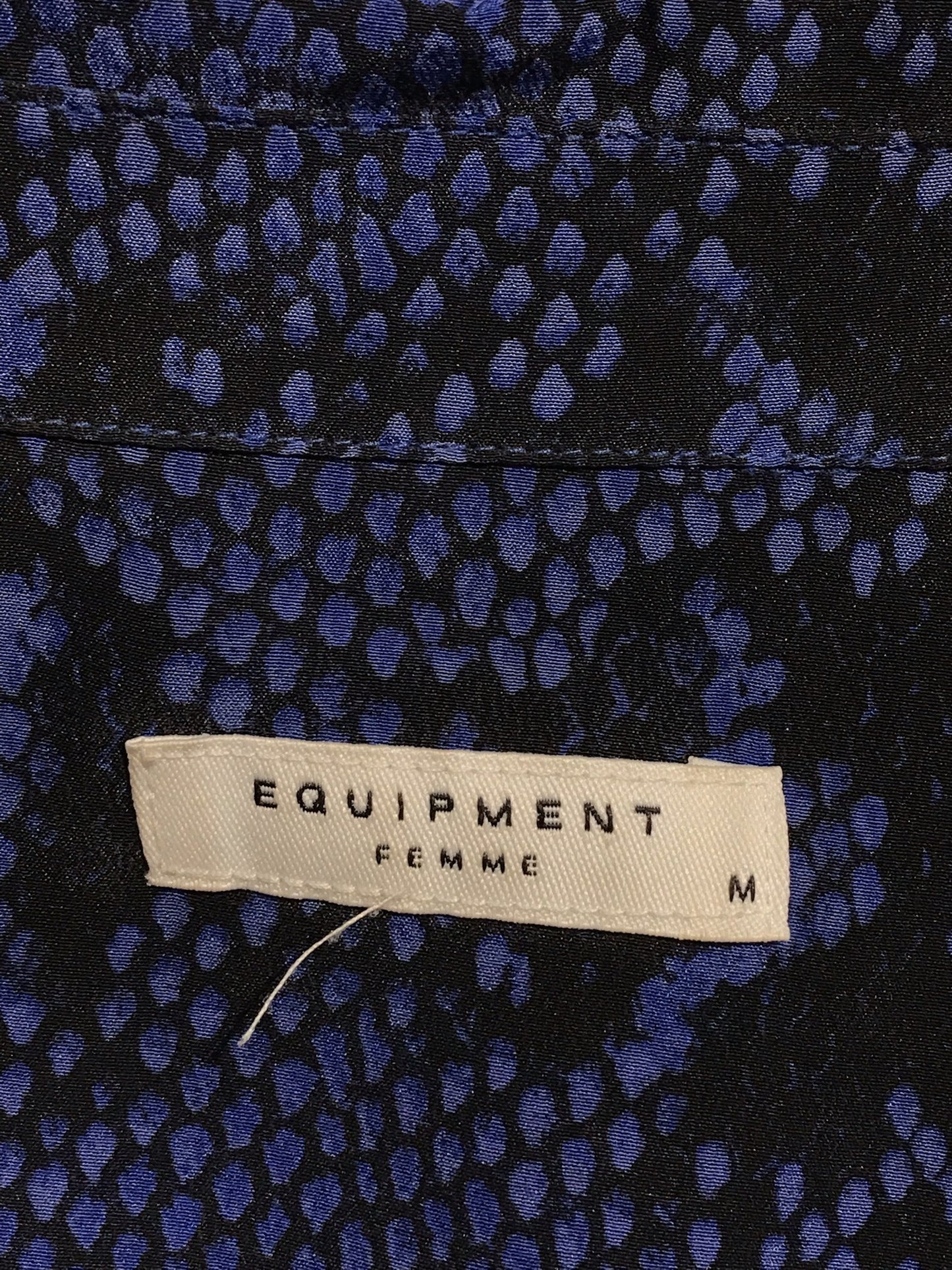 Chemise Equipment bleue T.M