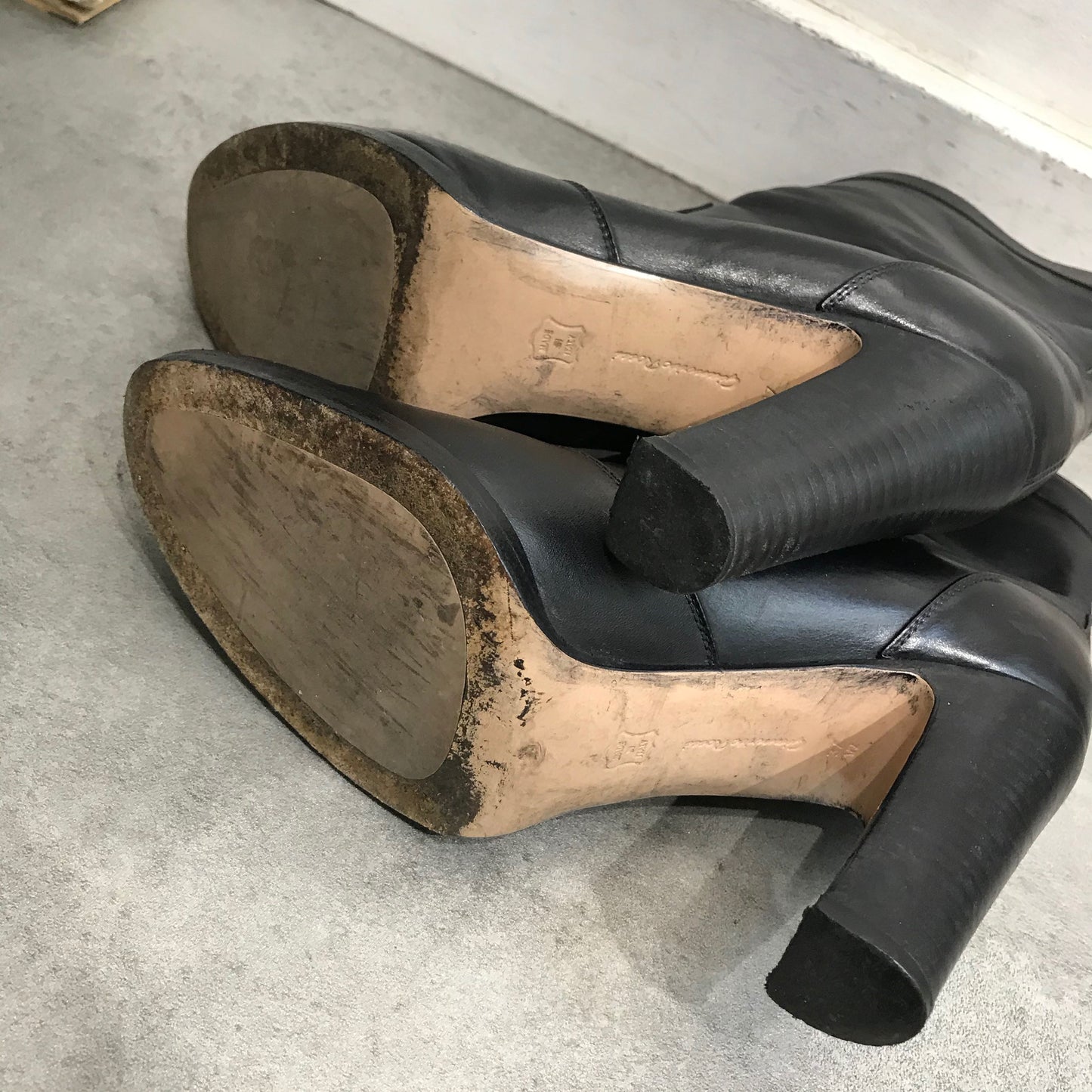 Boots Gianvito Rossi noires T.37,5